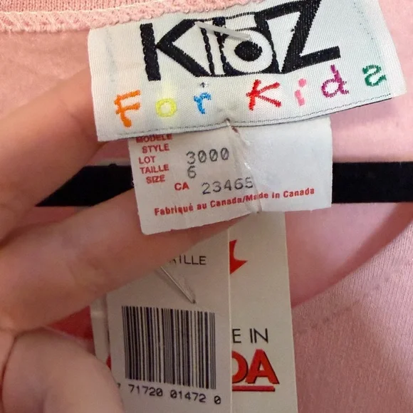 🎀 Vintage Kidz For Kids Ballet Cardigan – Size 6 – NWT – Made in Canada 🎀 - Picture 3 of 6